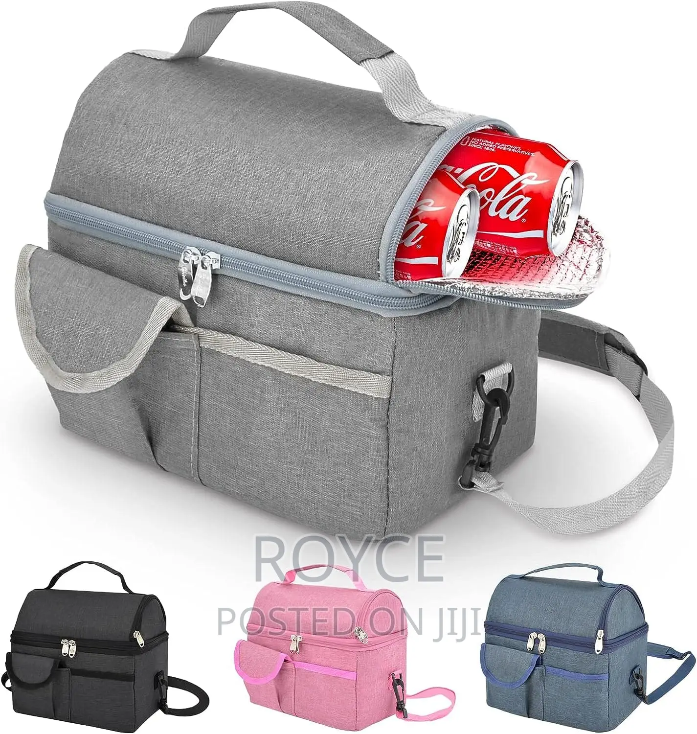 Double Compartment Lunch Bag