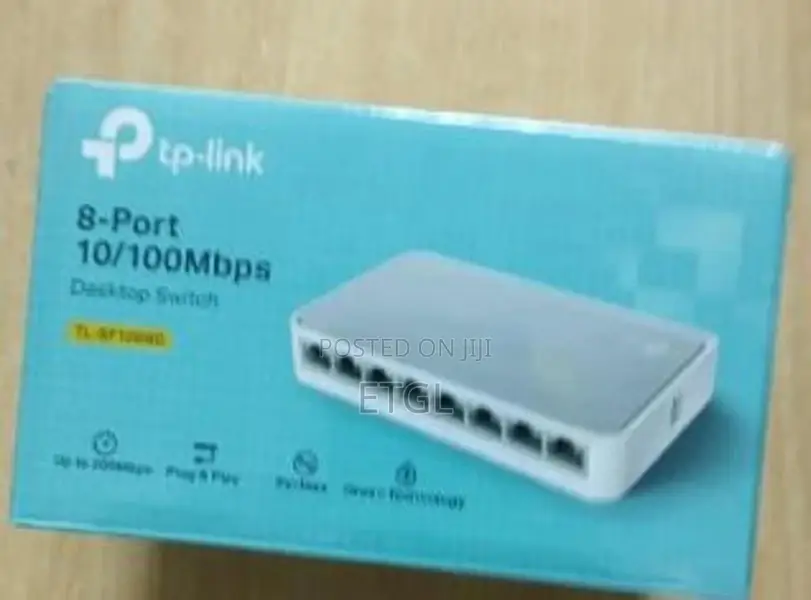.TP-LINK 8-Port Gigabit Desktop Switch (TL-SG1008D)