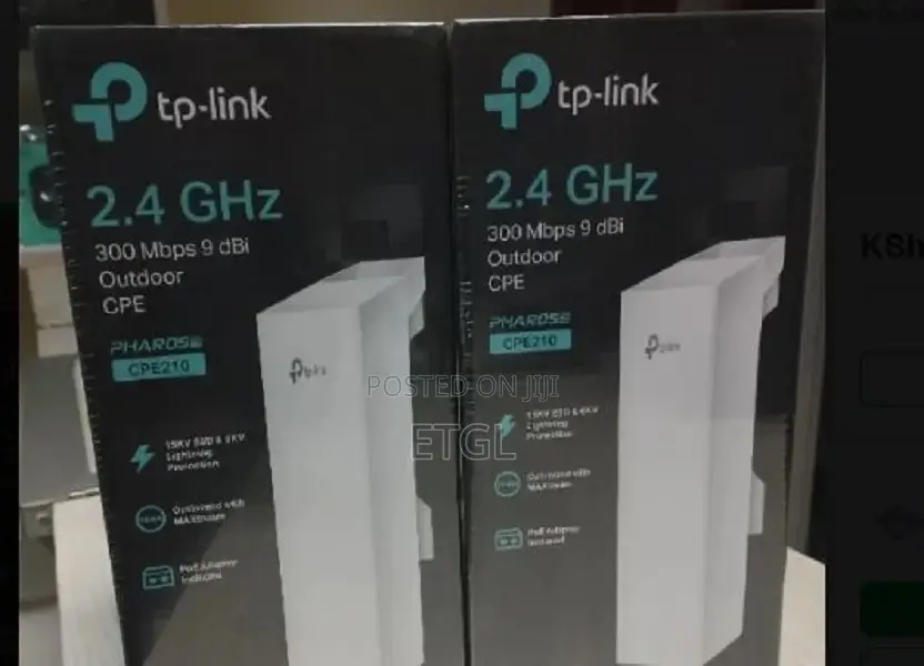 ,Tp-Link CPE210 2.4ghz 300mbps 9dbi Outdoor CPE