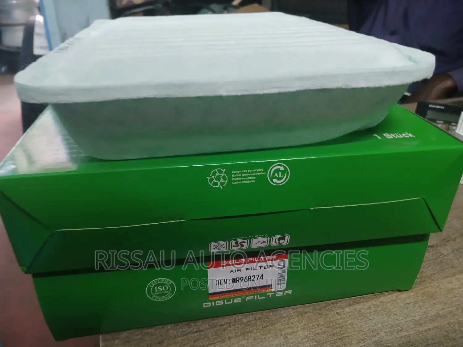 Mitsubishi Outlander/RVR/Nm Air Filter DIGUE MR 968274.