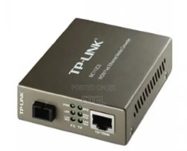 ,Tplink Mc110cs 10/100mbps Single Mode Media Converter