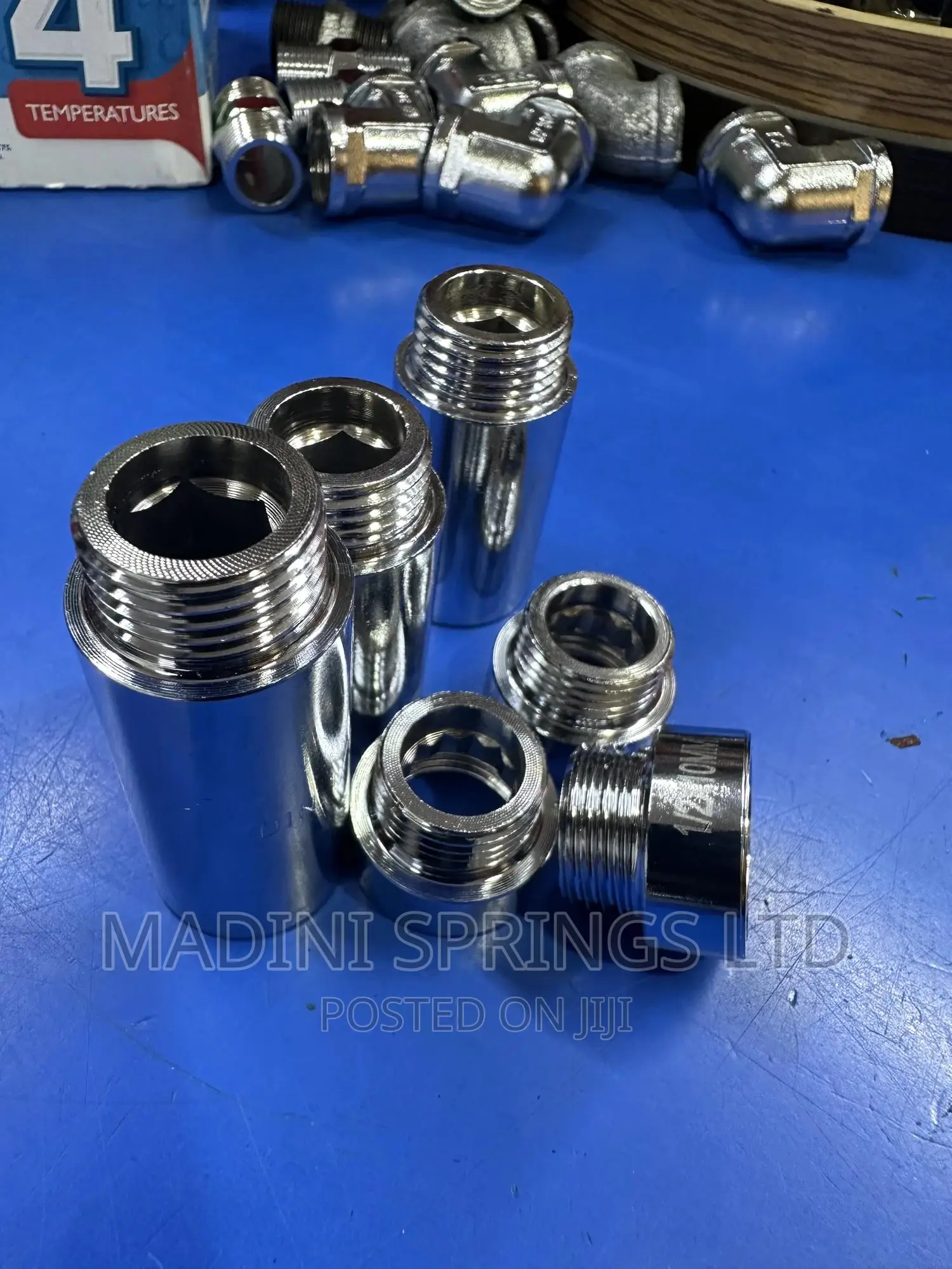 1/2" Chrome Pipe Thread Extension