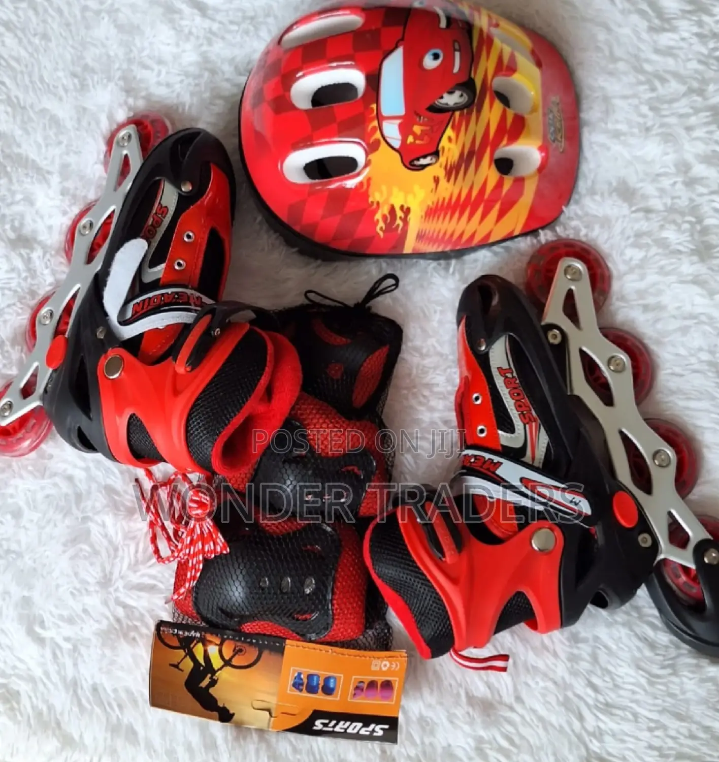 Adjustable Roller Skating Shoes Full Kit