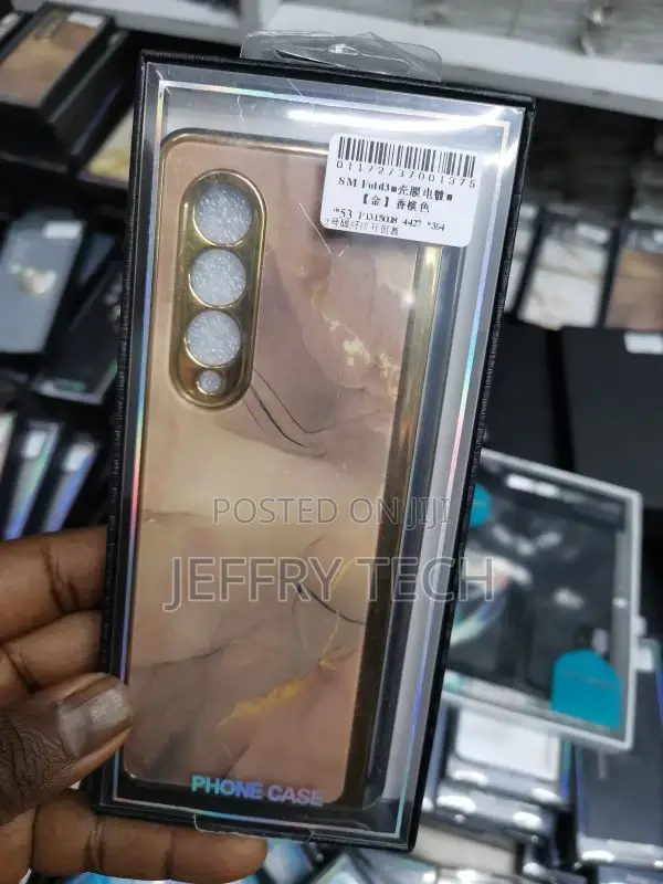 Samsung Galaxy Z Fold3 5G Electroplated Marble Pattern Phone