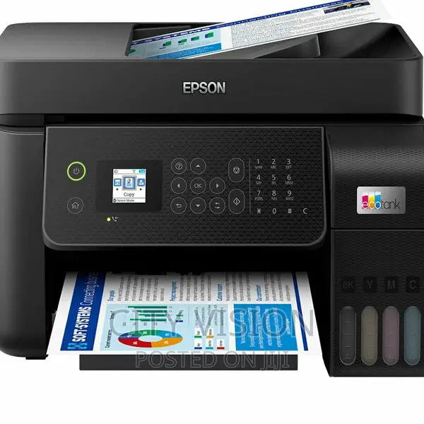 Epson L5290 Ink Tank Printer Print Copy Scan and Fax /LCD !!