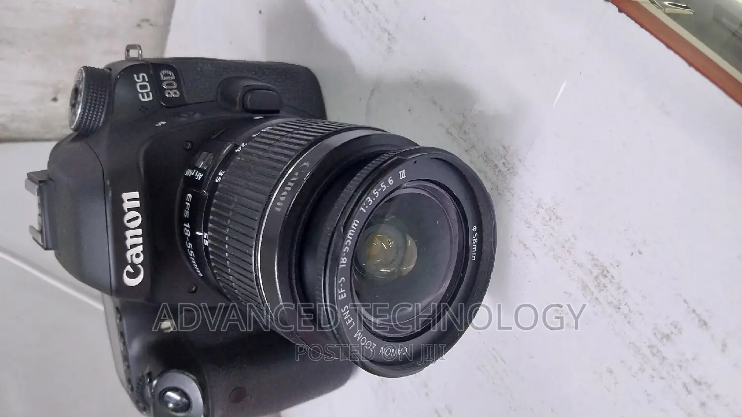 Canon 80d With 18-55mm Kit Lense