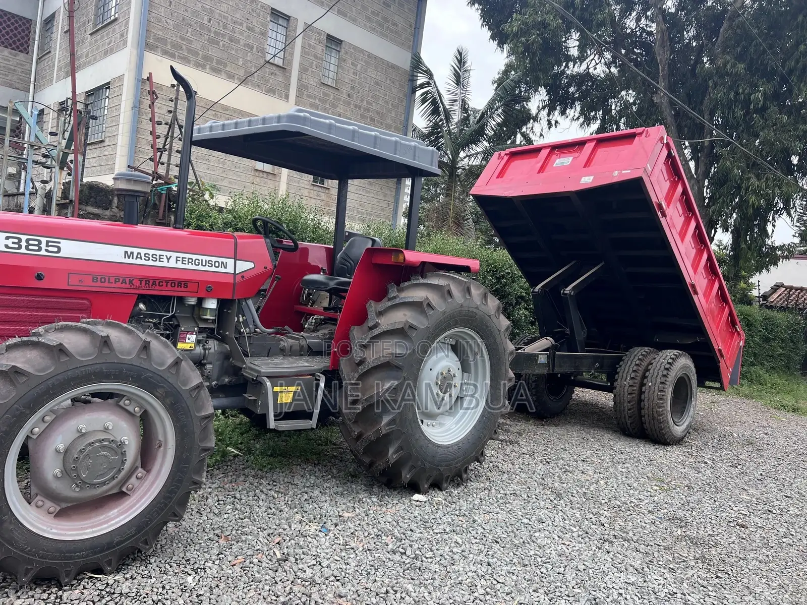 Massey Ferguson (Mf )385 4wd 85hp 2023 +12 Tonne Trailer