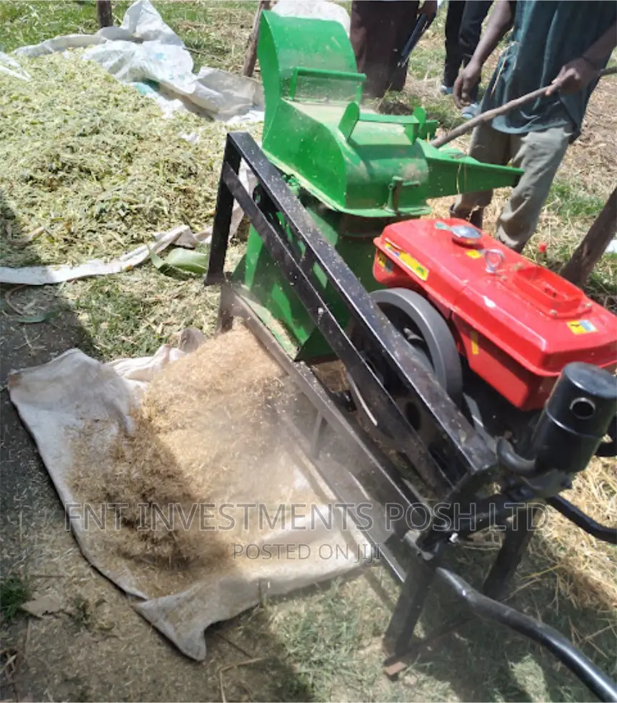 Diesel-Driven Silage Grinding Powerhouse