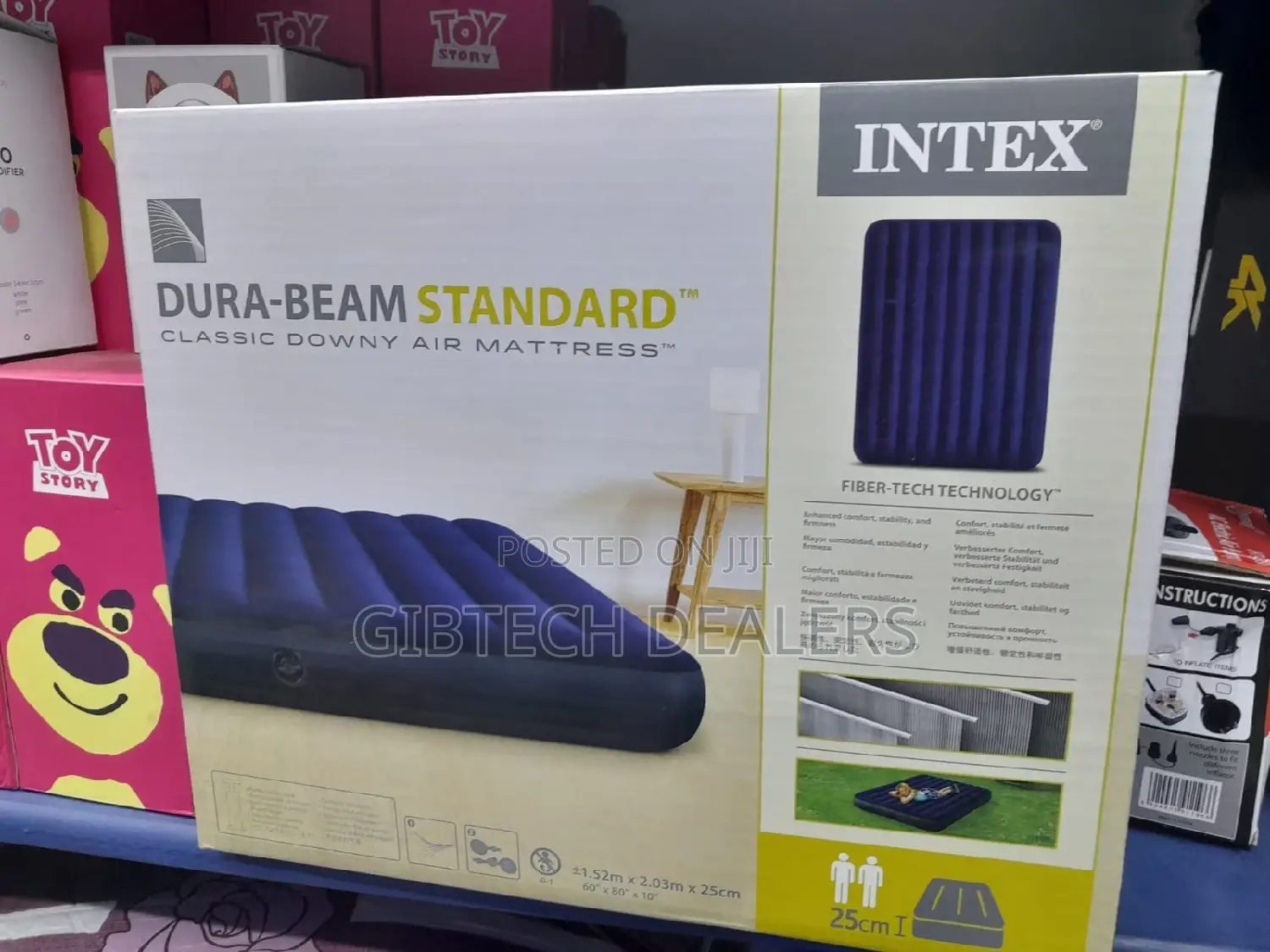 6*6 Intex Inflatable Mattress Available
