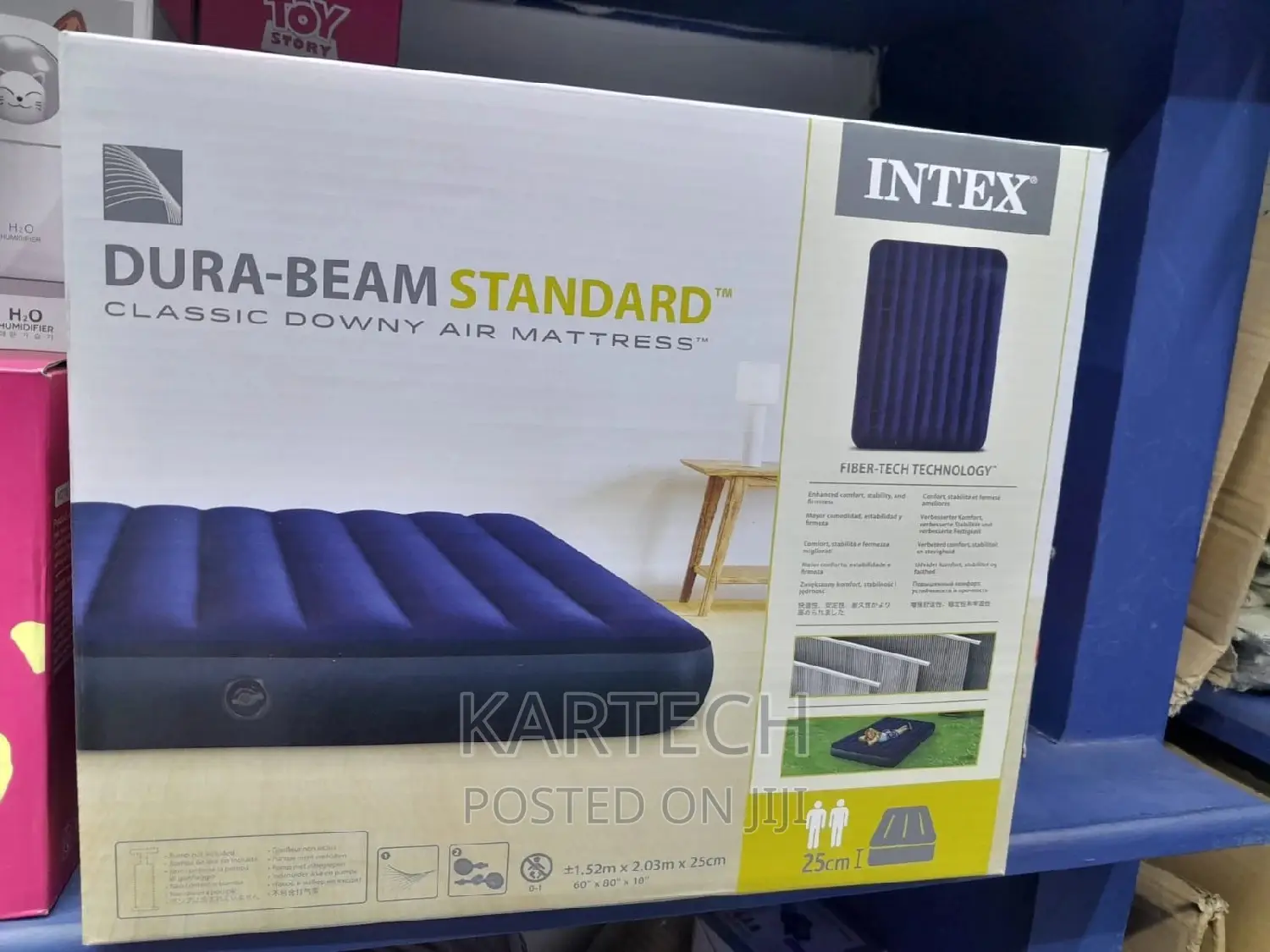 Intex Inflatable Mattress Plus Free -Electric Pump 5 by 6
