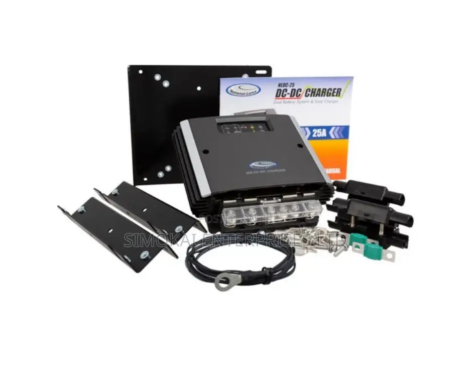 National Luna DC To DC Converter 25amp + Monitor(3.5m Cable)