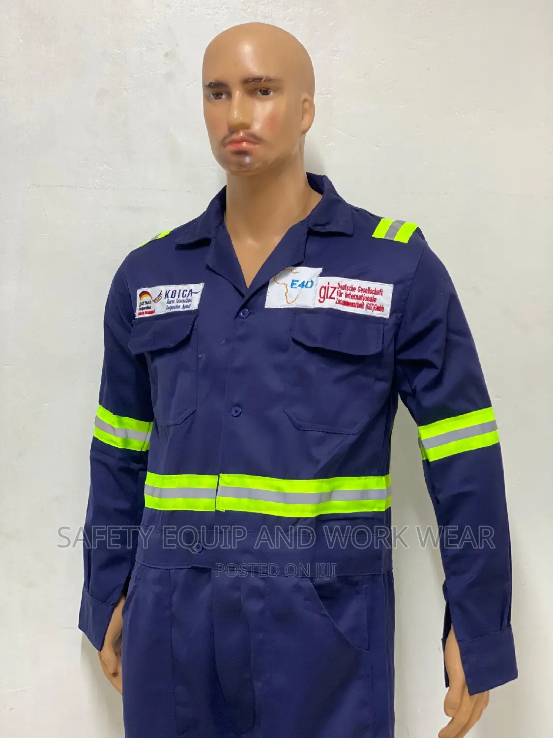 Reflective Twill Overall