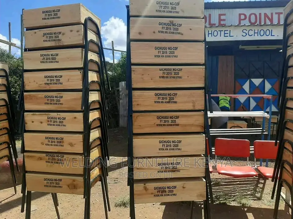 School Lockers and Chairs