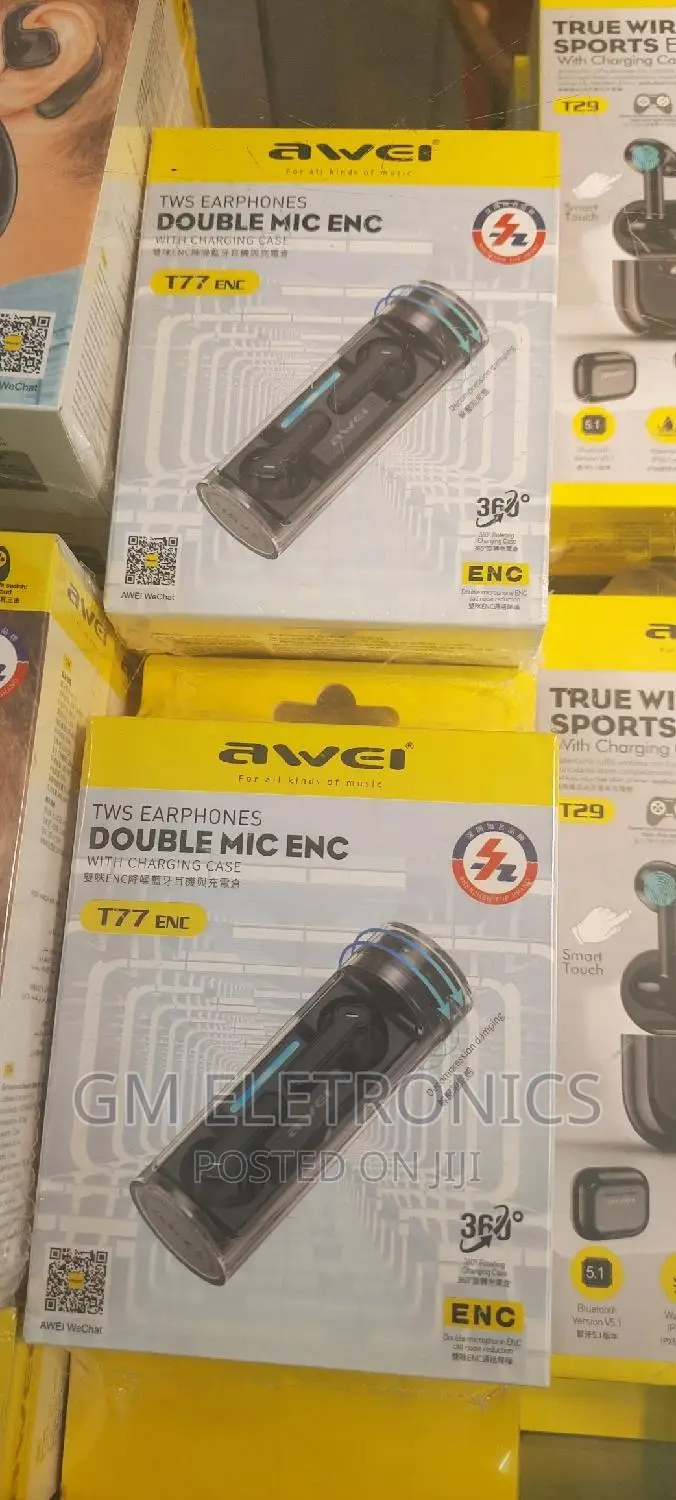 Awei TWS Wireless Earbuds ( T 77)