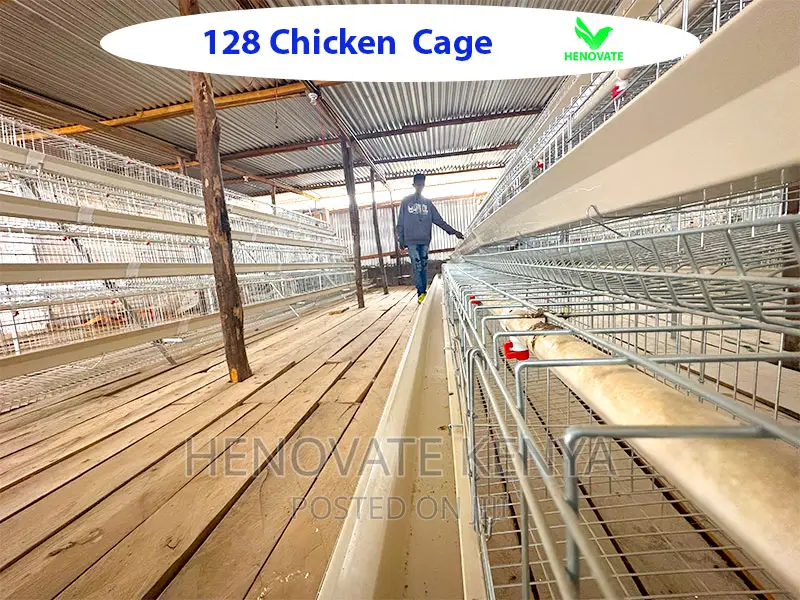 128 Birds Battery Cages/4tiers in Kiambu Ruiru