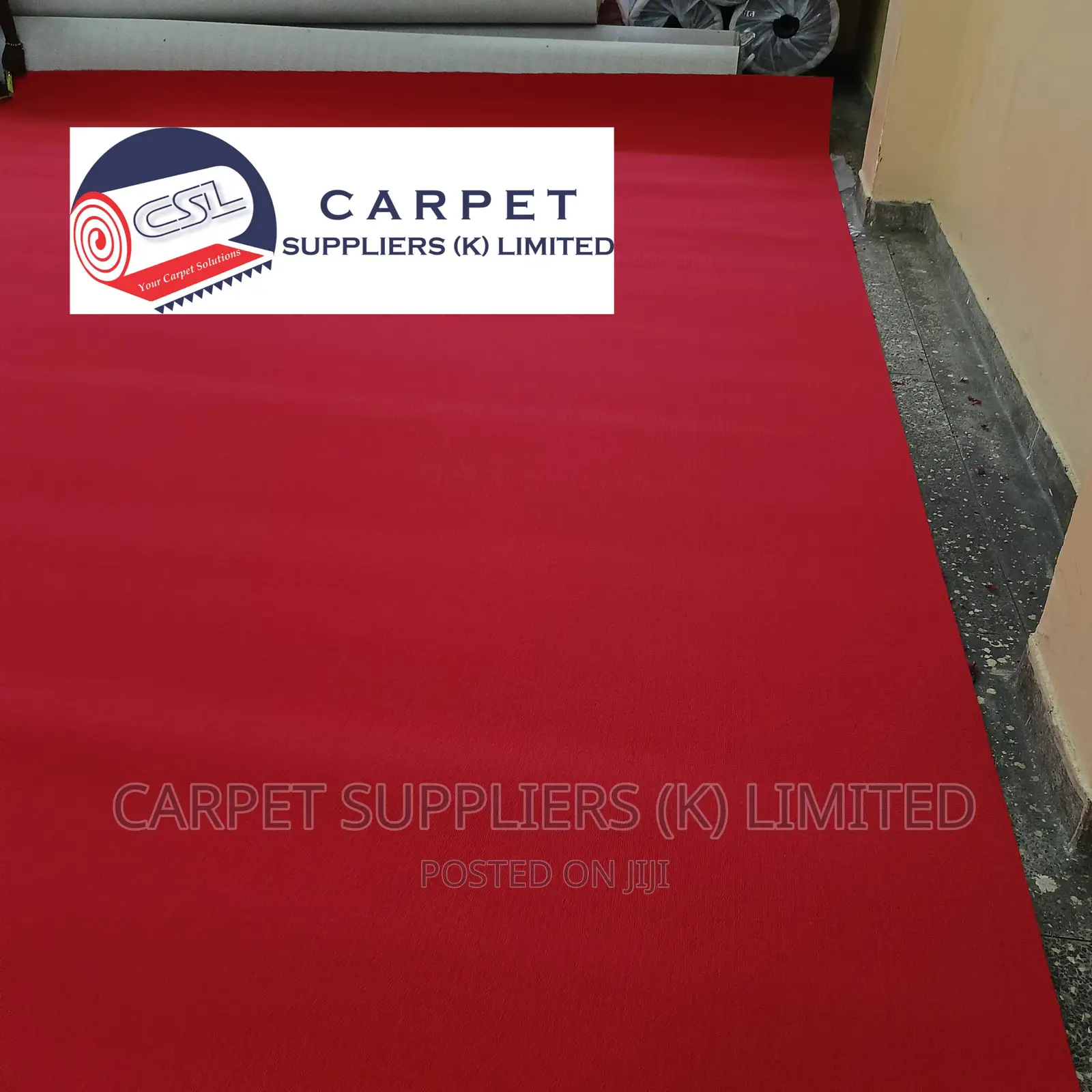Red Wall to Wall Carpet