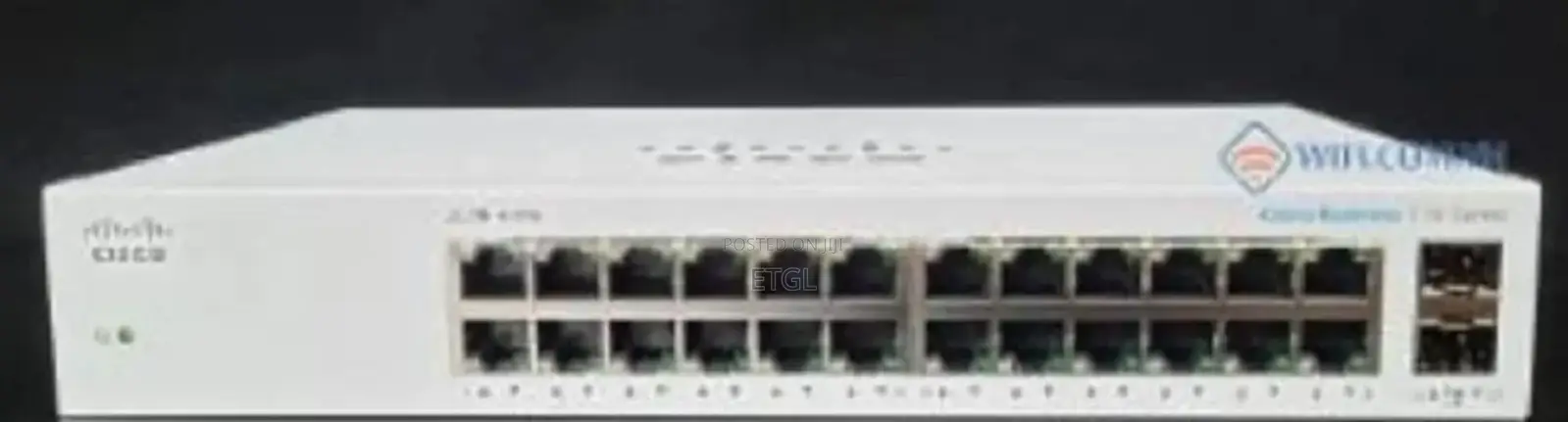 .Cisco CBS Unmanaged 24-Port 2x1g SFP Gigabit Switch Non Poe