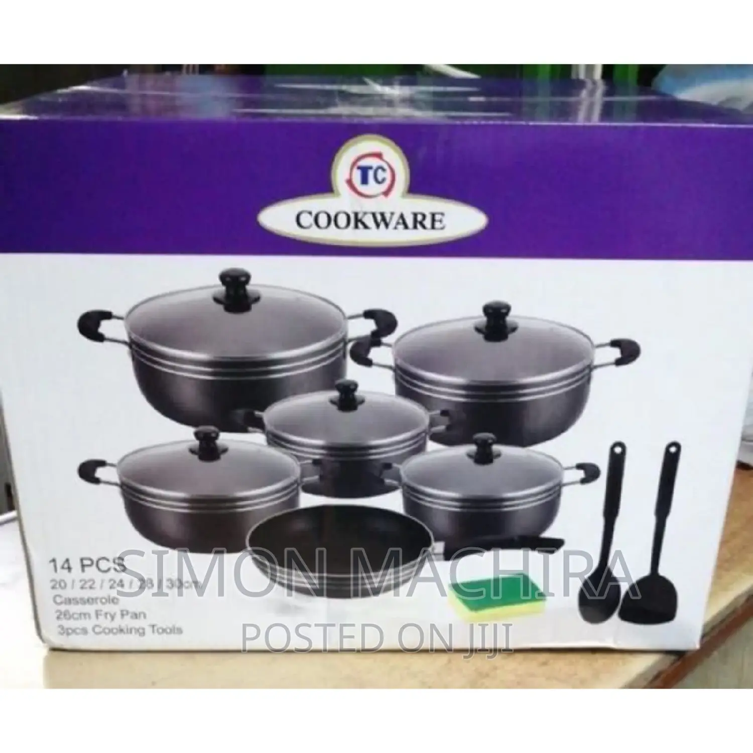 TC Cookware Set. 14 PCS