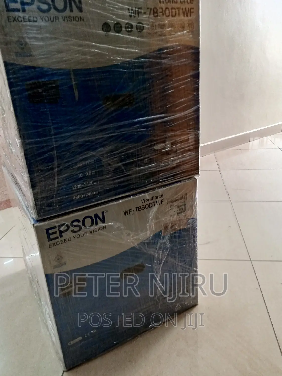 Workforce 7830 EPSON Printer S3