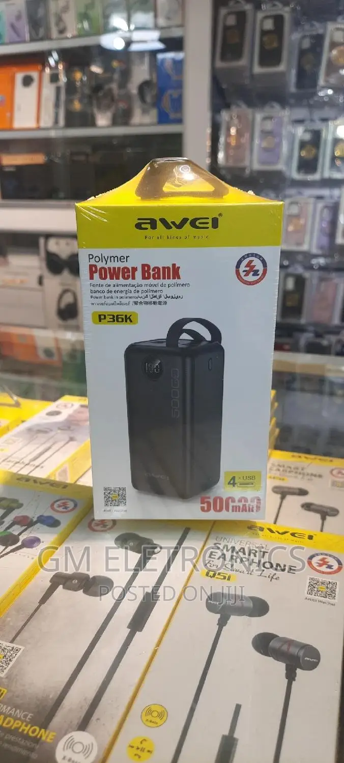 Powerbank 50000mah ( Awei P36K)