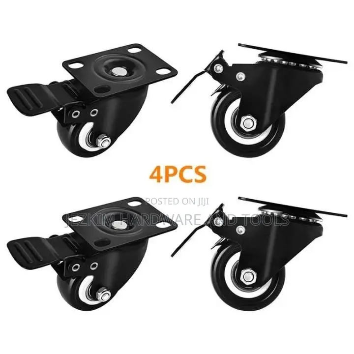 Caster Wheels Available in 2,3,4,5" Comes as a Set of 4pcs ,