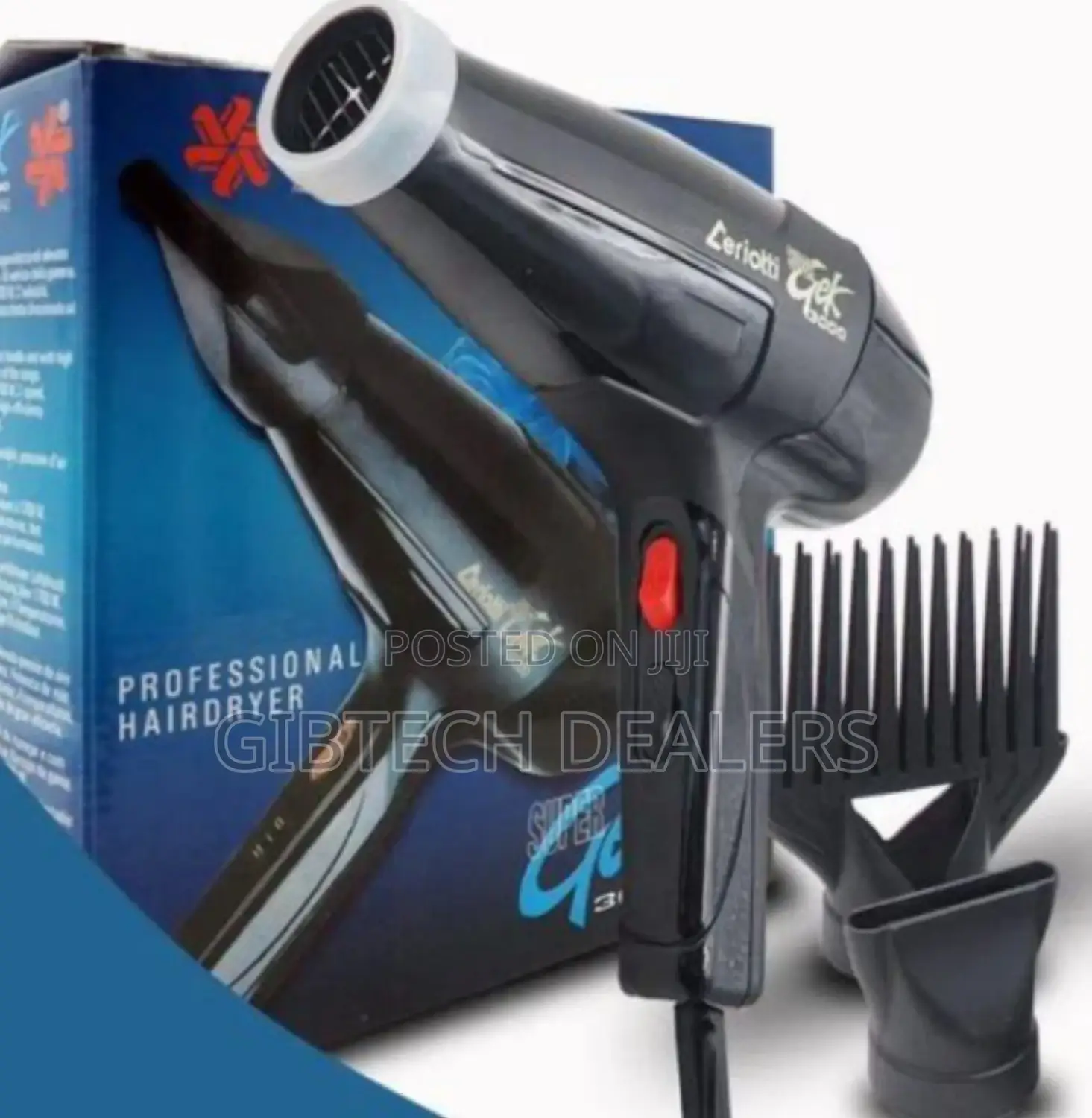 Gek 300/Ceriotti Hair Dryer Now Available