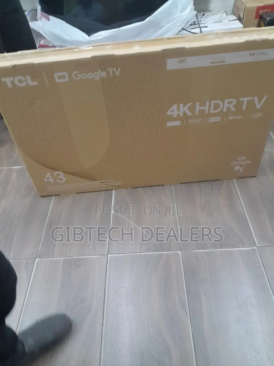 TCL 43" 43p635 P635 HDR Google Tv