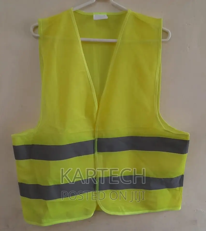 100 GSM Printable Reflective Vest - Red