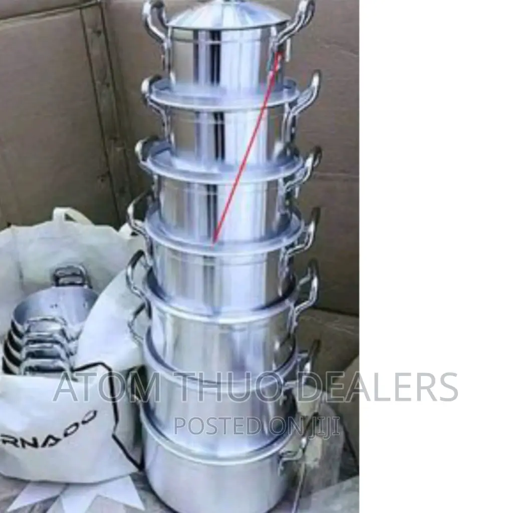 14 Pc's Tornado Stainless Steel Cookware Set 