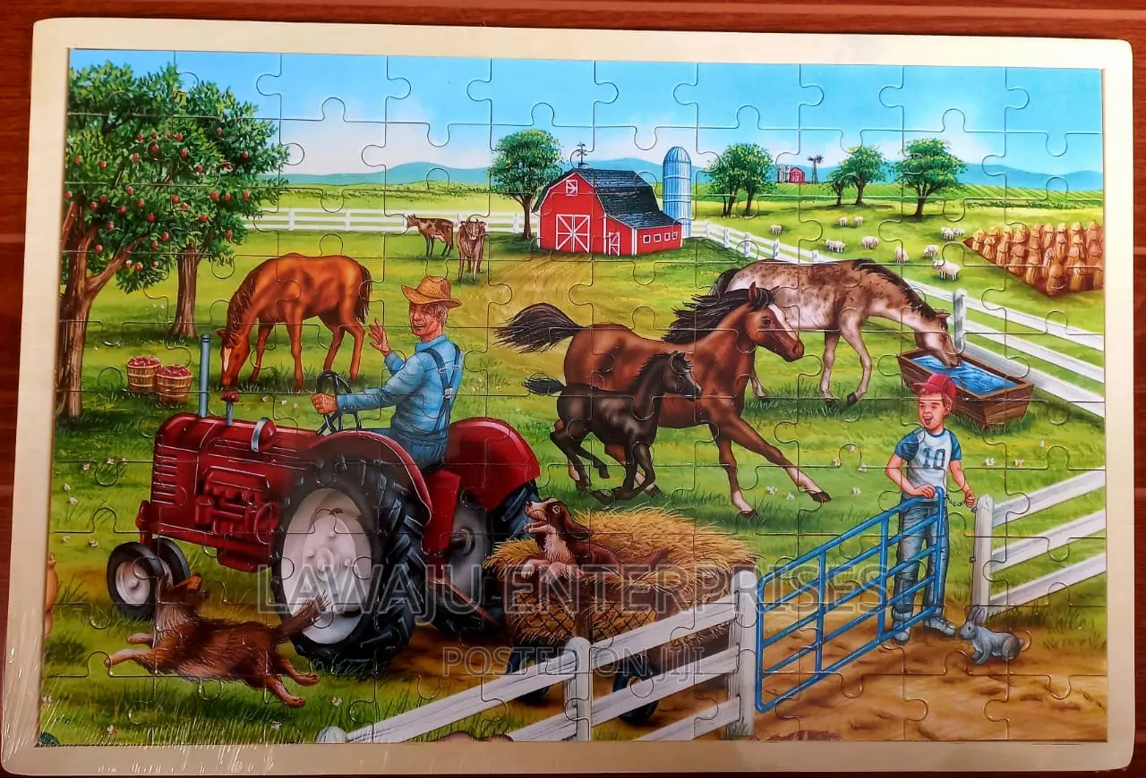 100pc Construction Site Jigsaw Puzzle