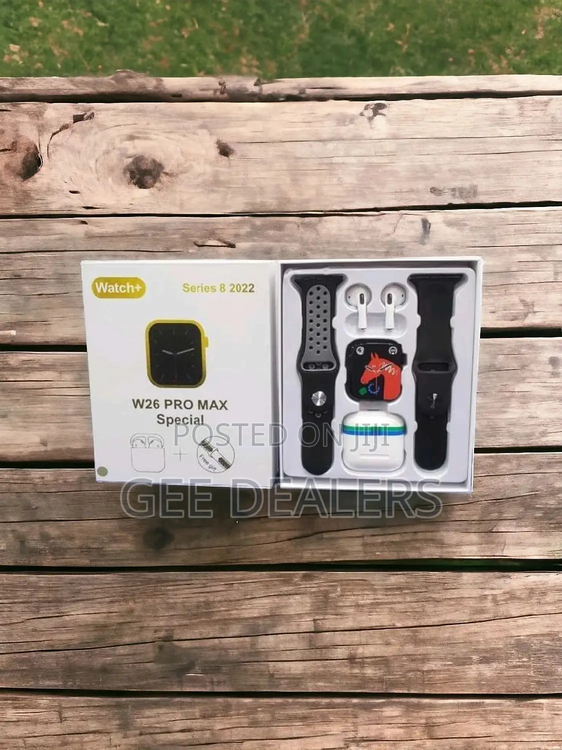T55 Promax Smart Watch With Free Buds ,Extra Strap