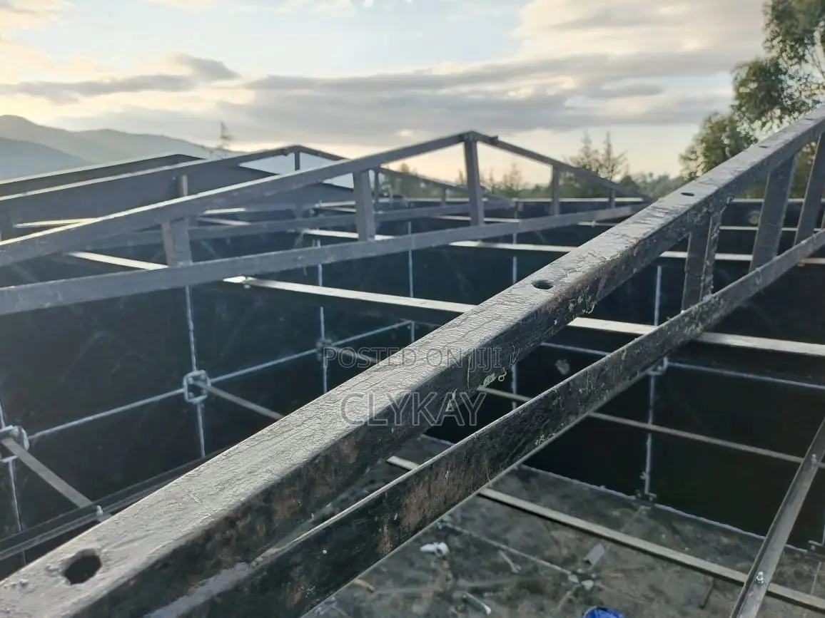 Pressed Steel Water Tank Installation