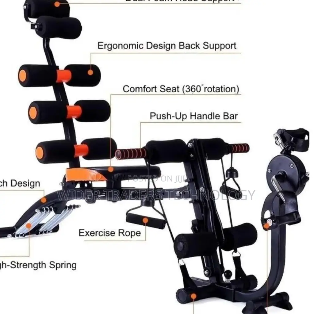 Seven Pack/Six Pack With Cycle Pedals