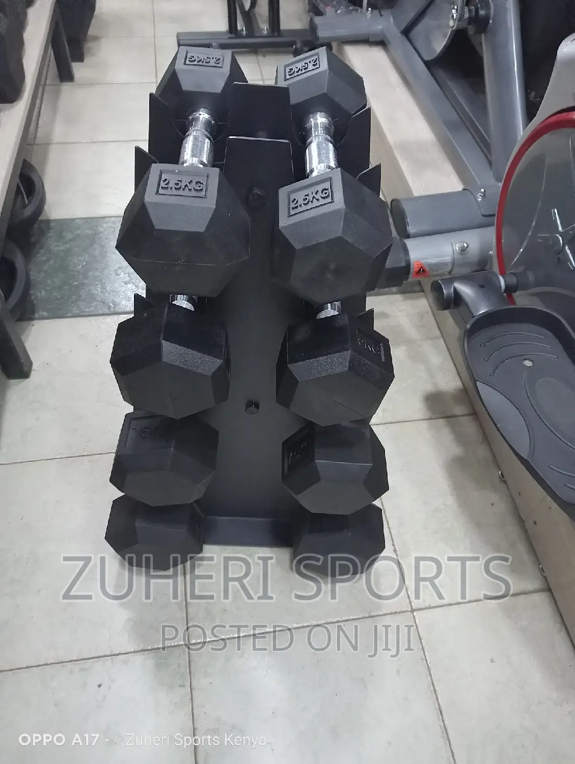 Dumbbell Rack / 4 Pairs/ All Shape Dumbbells/Stable Strong