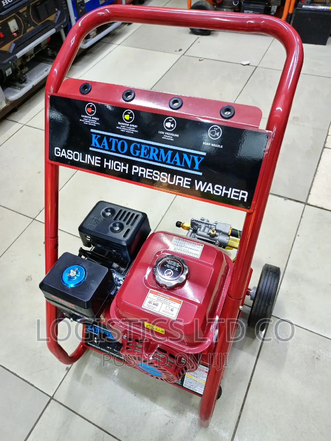 Kato Germany 3300psi Petrol Pressure Washer