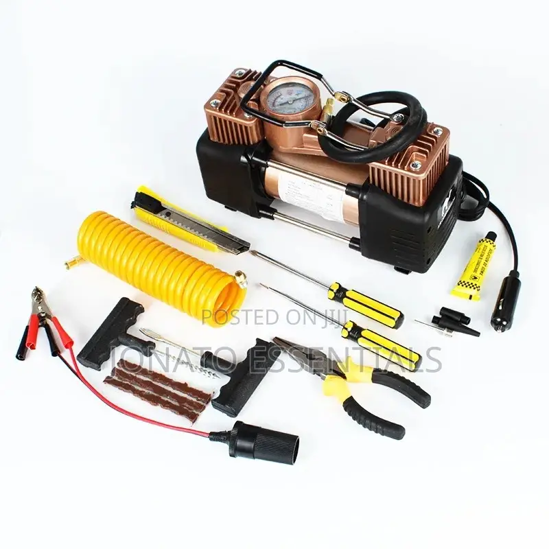 Car Air Compressor With Tool Kit