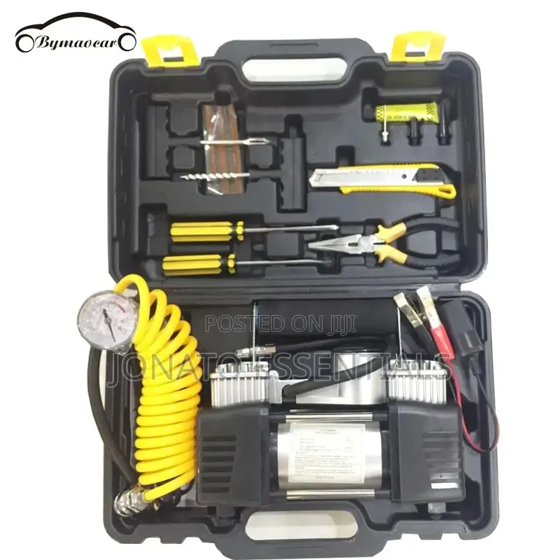 Car Air Compressor With Tool Kit