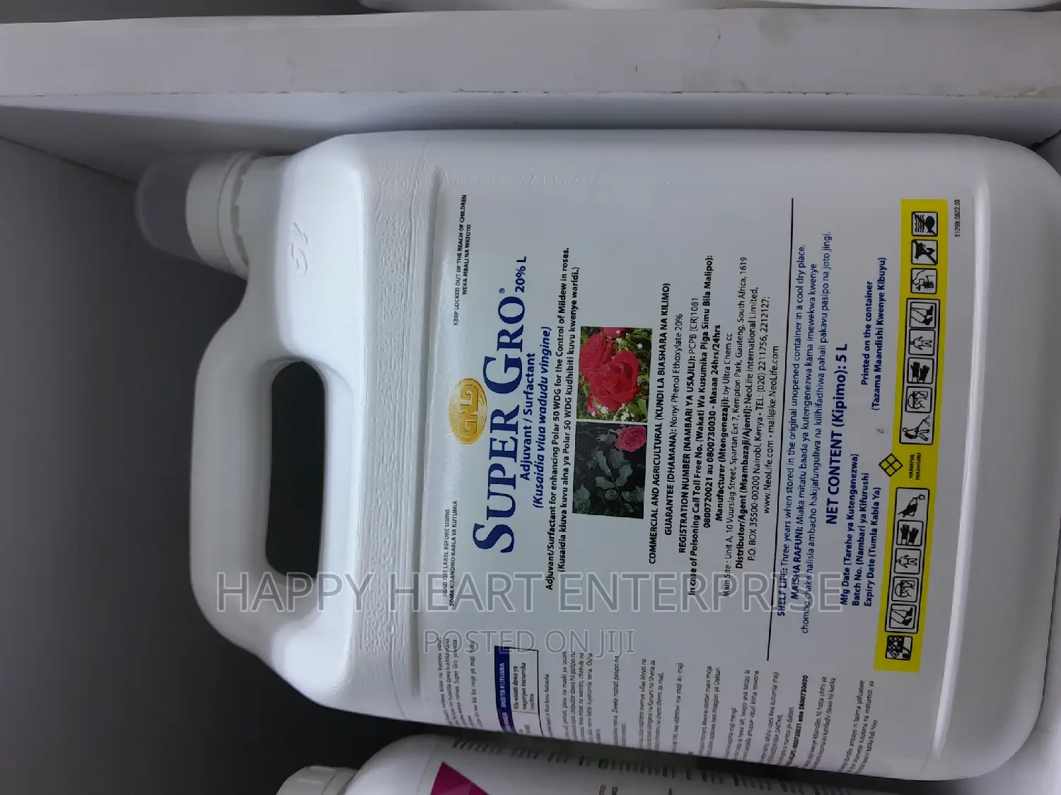 Super Grow Organic Foliar 5litres