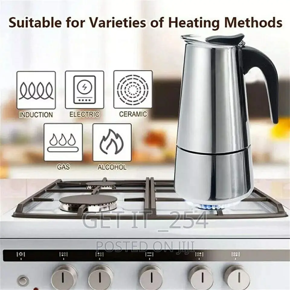 600ml Stainless Steel Coffee Pot