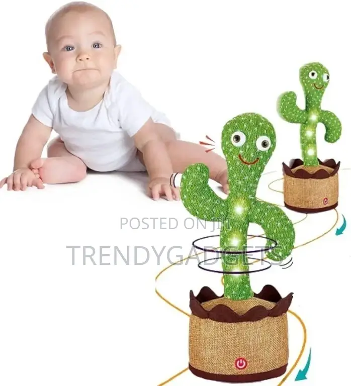Dancing Cactus Toy,Talking Repeat Singing Sunny Cactus Toy
