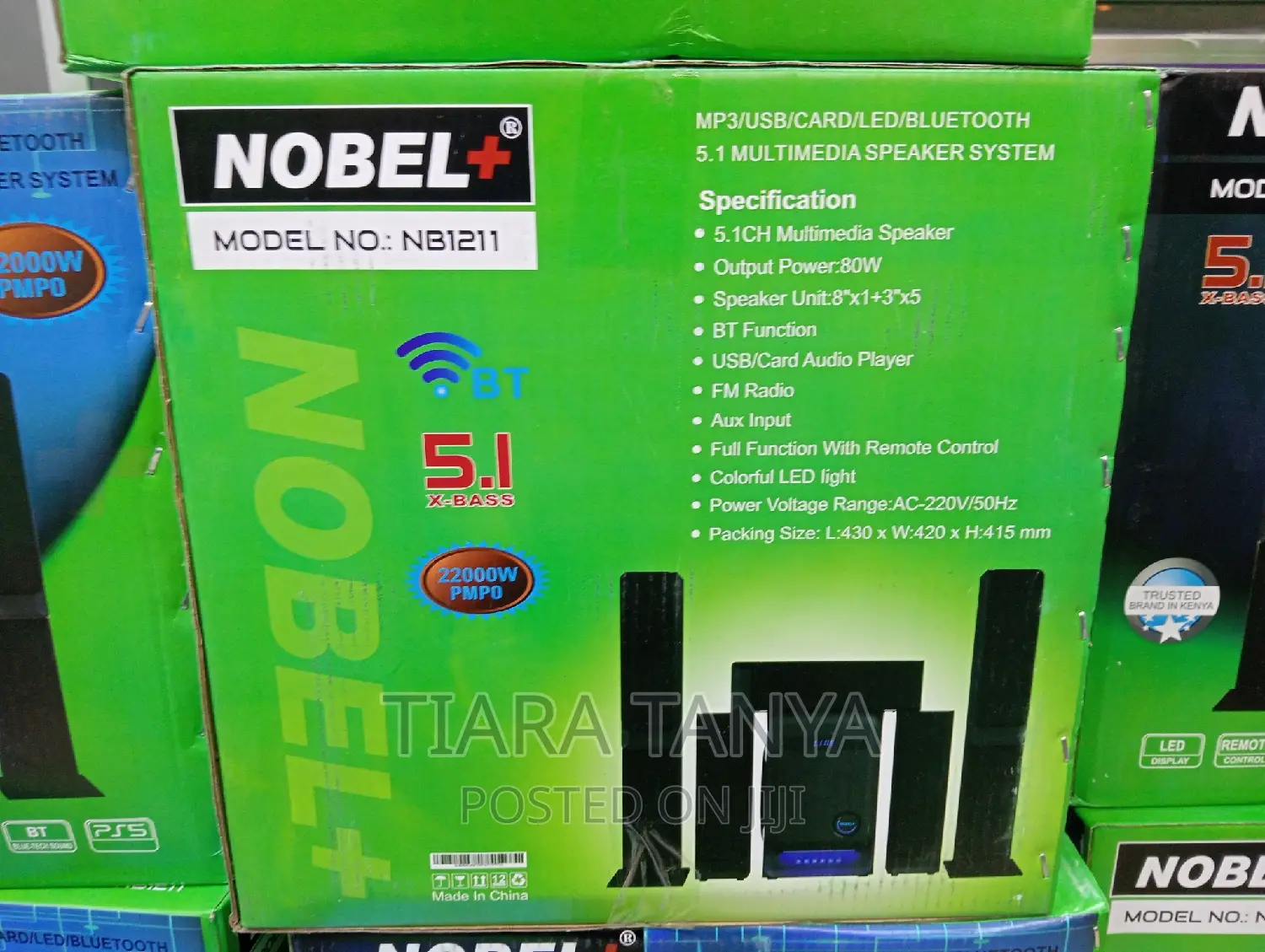 Nobel 5.1 Xbass Home Theater System