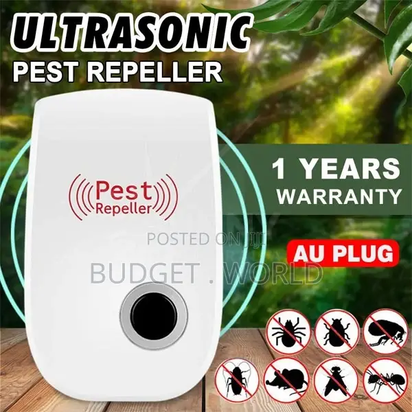 Pest Control, Non-Toxic Ultrasonic Pest Repeller