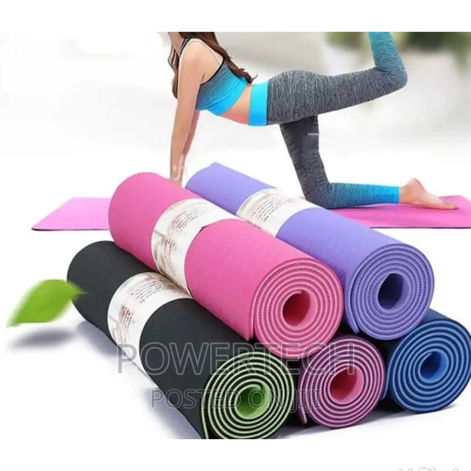 Double Sided Non-Slip Yoga Mat