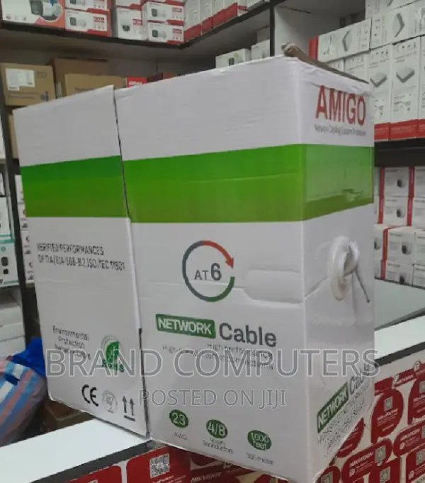 Ethernet Cable Cat6e UTP 305m Lan Cable Indoor Cat6 Internet