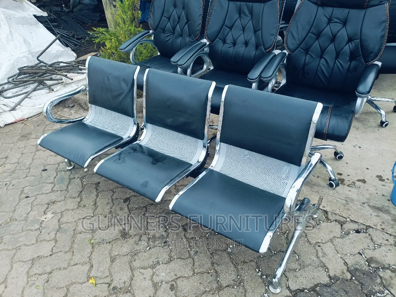 Padded Link Chair Padded Link Chair Padded Link Chair