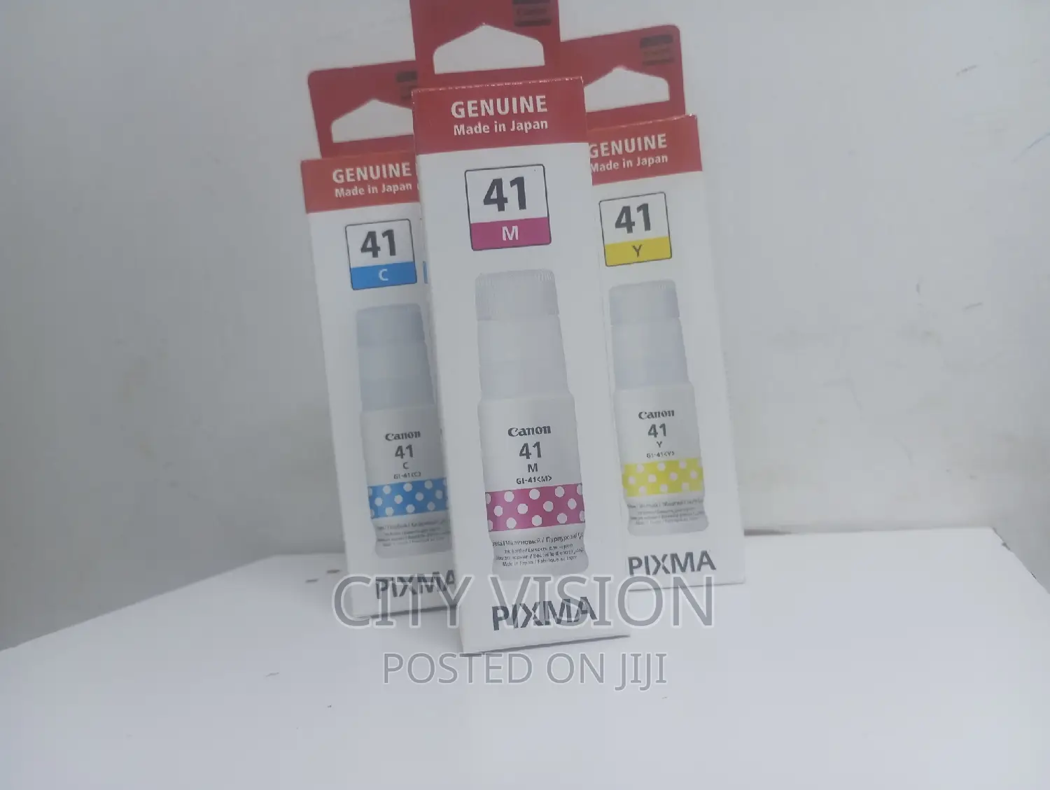 Genuine Ink G1~41 Magenta, Yellow Cyan Canon PIXMA!! Canon!