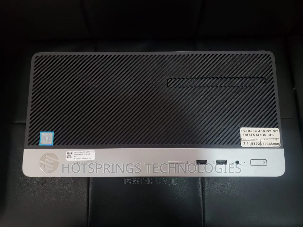 Desktop Computer HP ProDesk 400 G5 8GB Intel Core I5 HDD 500GB