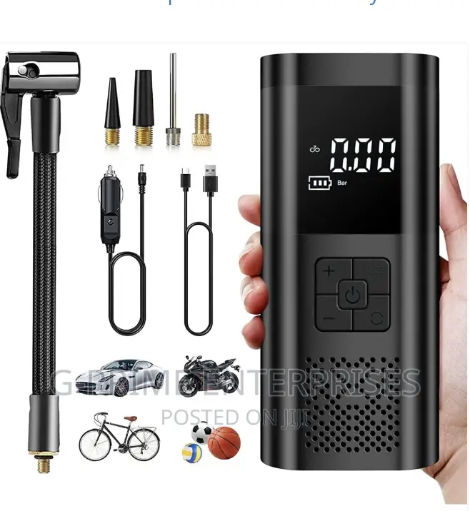 Tyre Inflator Portable Air Compressor