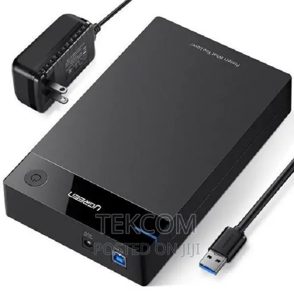 CM381 UGREEN 2.5" SATA Dual Bay RAID Hard Drive Enclosure