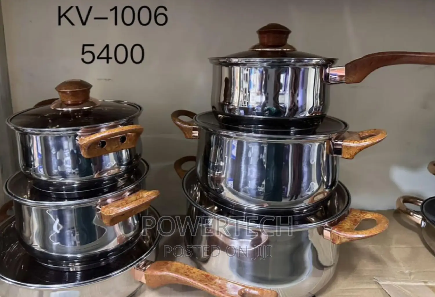 12 PCS Stainless Steel Cookware Set